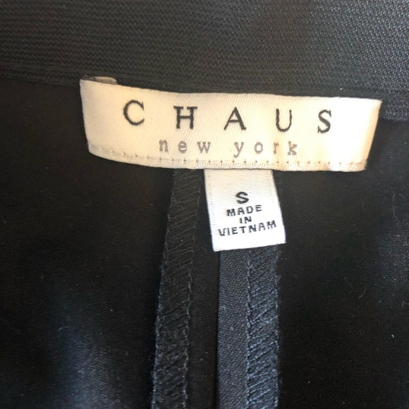 NWT $69 Chaus Straight Legged Work Pants Small - High Rise Straight Leg Leggings - Picture 3 of 6